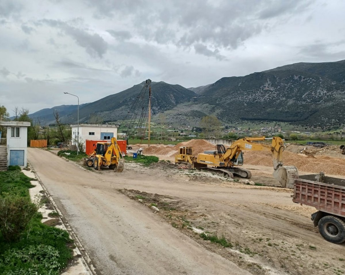 Επέκταση Βιολογικού, Ενίσχυση Του Εδάφους Με Χαλικοπασσάλους