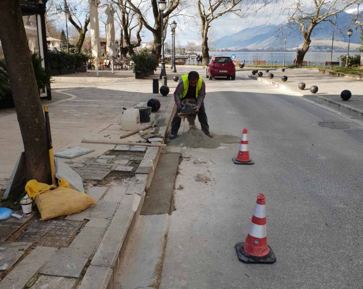 Αποκαταστάσεις Ασφάλτου, Πλακών Πεζοδρομίων, Σκαλοπατιών Κλπ