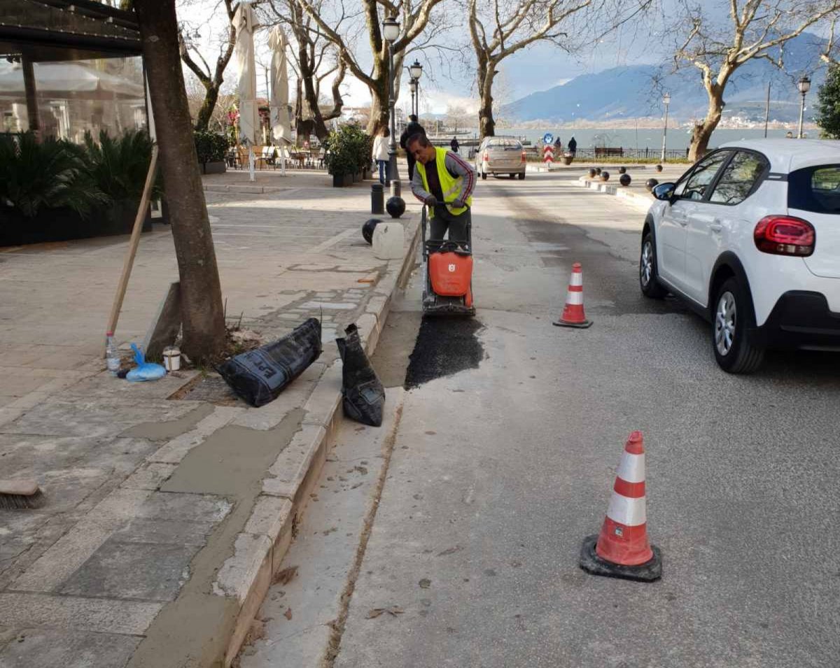 Αποκαταστάσεις Ασφάλτου, Πλακών Πεζοδρομίων, Σκαλοπατιών Κλπ