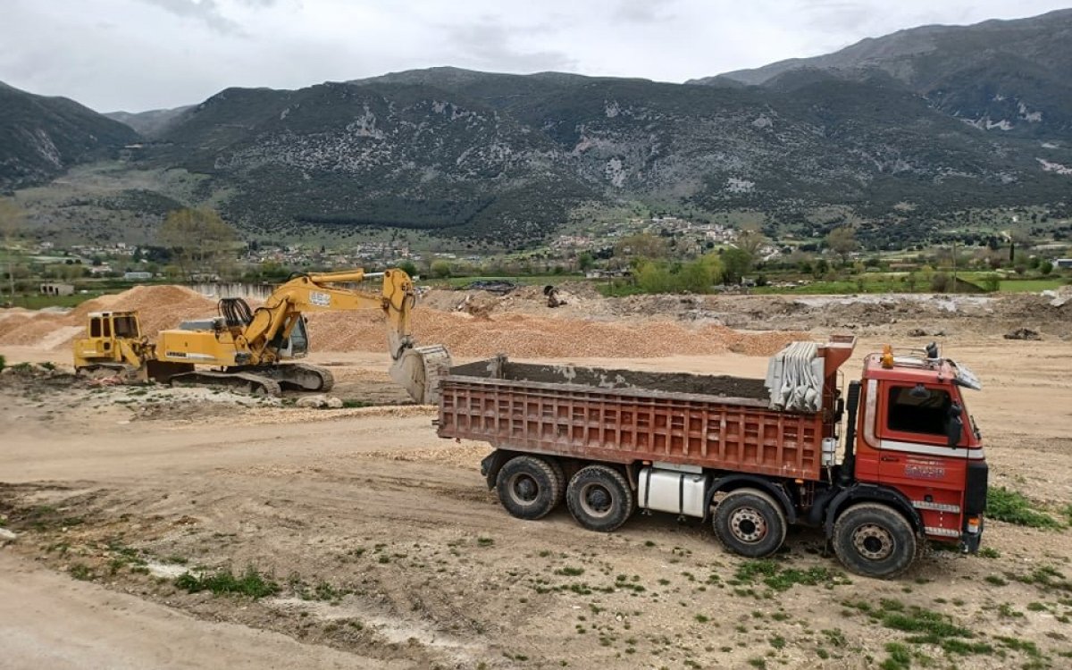 Επέκταση Βιολογικού, Ενίσχυση Του Εδάφους Με Χαλικοπασσάλους