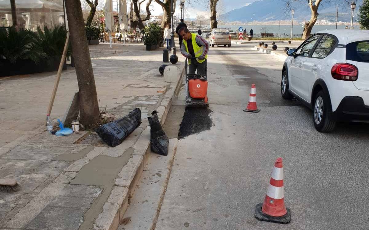 Αποκαταστάσεις Ασφάλτου, Πλακών Πεζοδρομίων, Σκαλοπατιών Κλπ